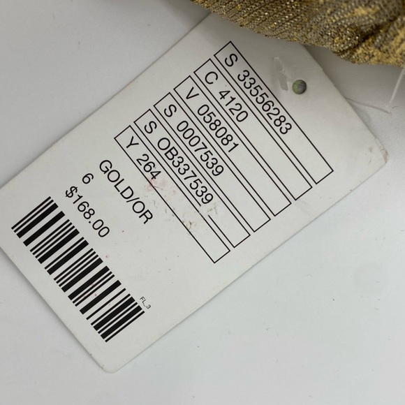 Anthropologie Moulinette Soeurs Fallen Star Gold Ruffle Maxi Skirt Size 6 NWT - Picture 11 of 11